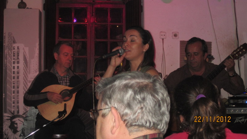 Ravintolassa on joka torstai Fado ilta